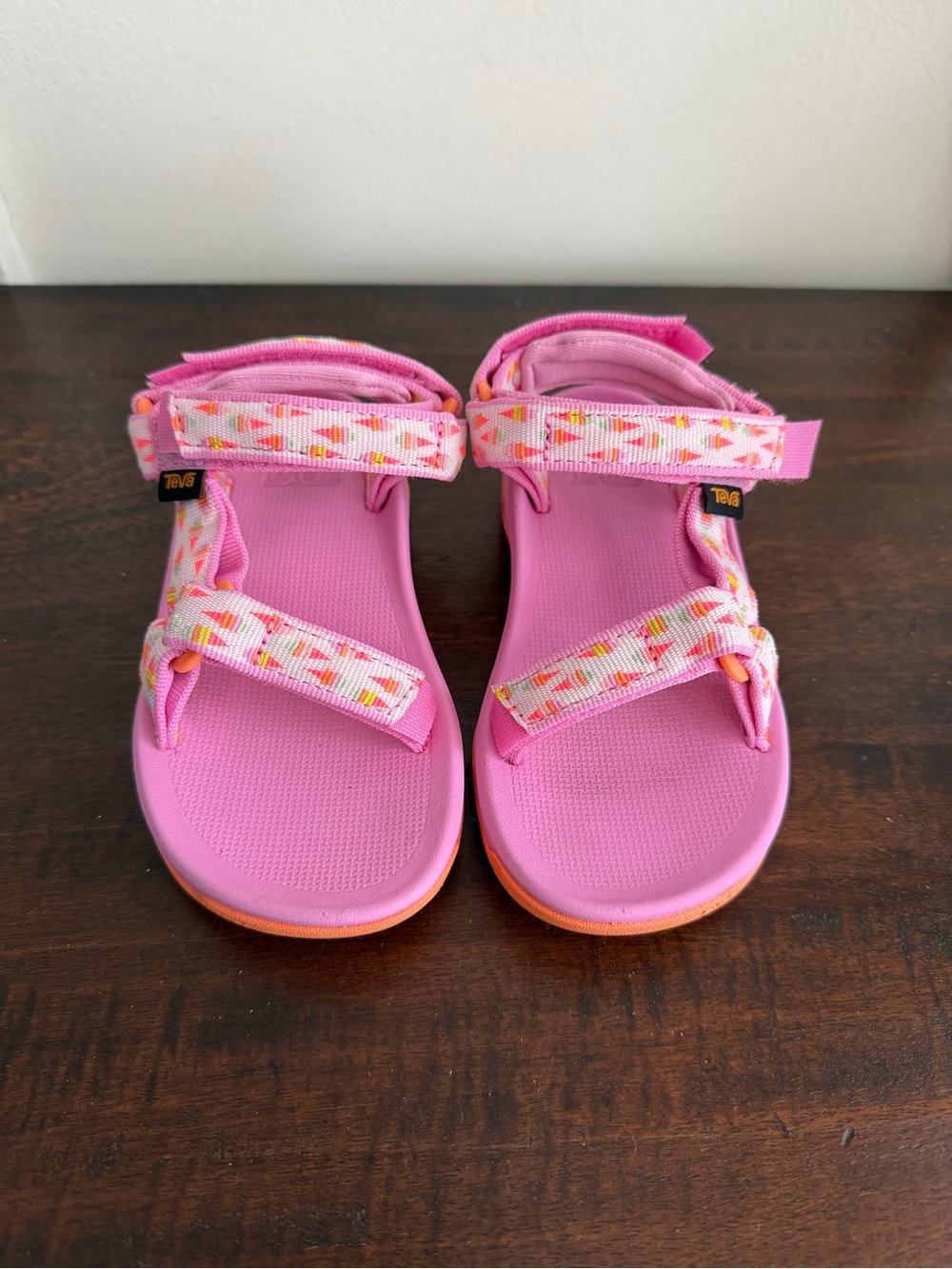 Toddler Girls Teva Hurricane Sandal in Pink Scoop